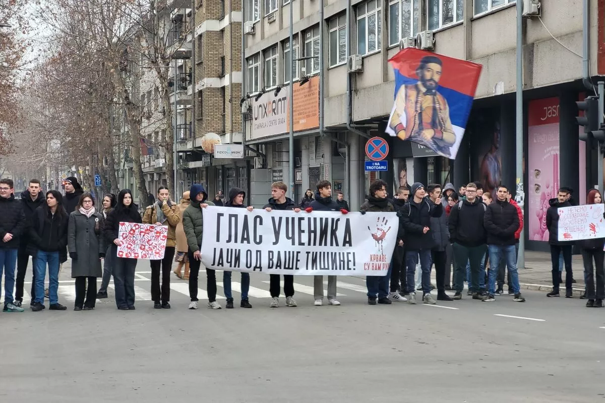 15 minuta tišine u Valjevu