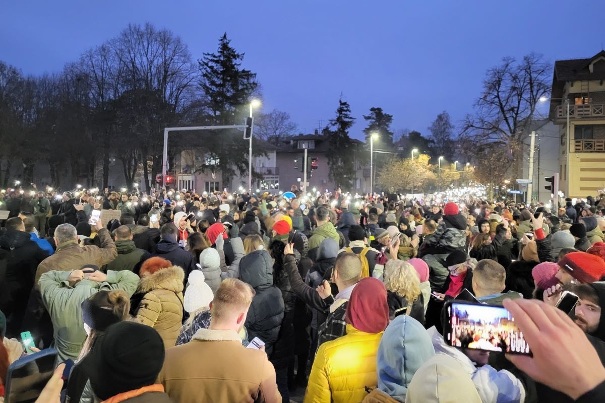 15 minuta tišine u Valjevu