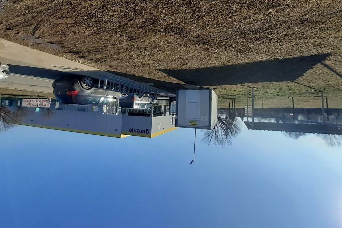 Punkt za testiranje na ulazu u Gorenje