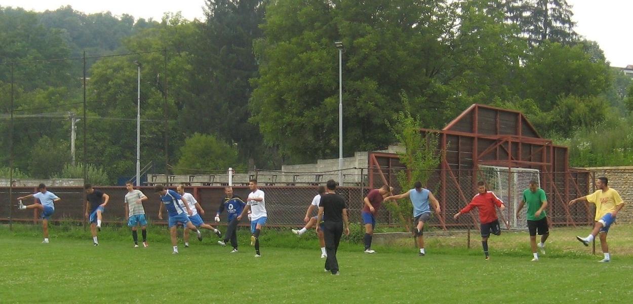 OFK Osečina na zagrevanju