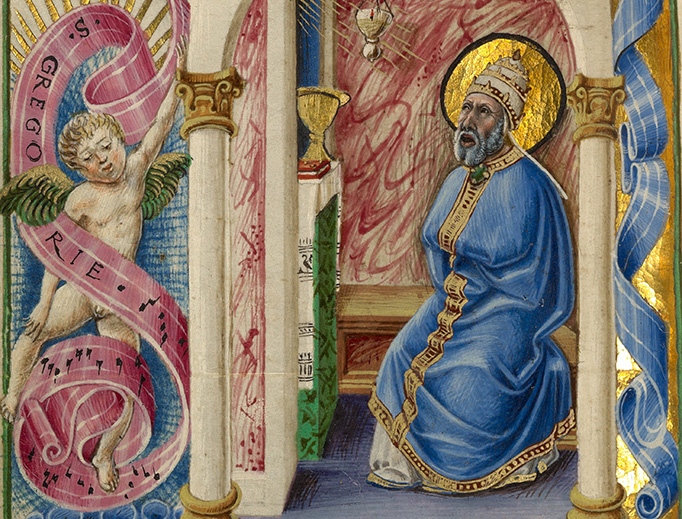 Taddeo Crivelli, “Saint Gregory,” c. 1469 Taddeo Crivelli, “Saint Gregory,” c. 1469