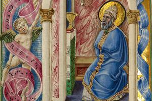 Taddeo Crivelli, “Saint Gregory,” c. 1469 Taddeo Crivelli, “Saint Gregory,” c. 1469