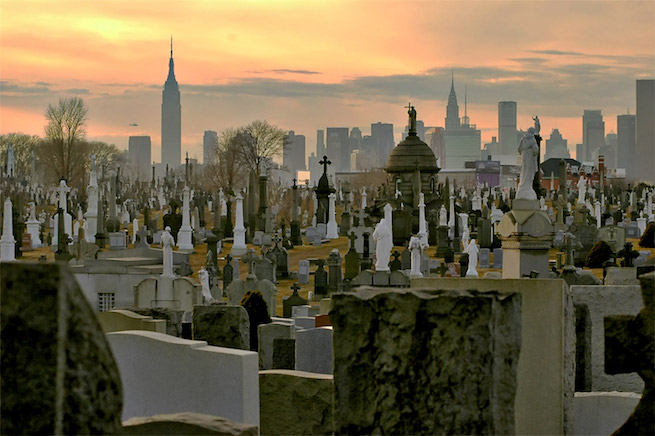 Calvary Cemetery, Queens, New York. Calvary Cemetery, Queens, New York.