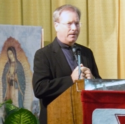 Father Gary Thomas, the subject of the book The Rite and the 2012 movie of the same name, was one of a half dozen exorcism experts to speak at the Southern California Renewal Communities’ Catholic Renewal Convention held Labor Day weekend in Anaheim, Calif. Father Gary Thomas, the subject of the book The Rite and the 2012 movie of the same name, was one of a half dozen exorcism experts to speak at the Southern California Renewal Communities’ Catholic Renewal Convention held Labor Day weekend in Anaheim, Calif.
