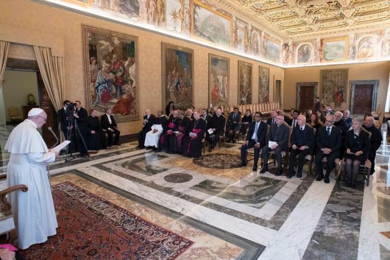Pope Francis meets with the Shahbaz Bhatti Mission association Nov. 30. Pope Francis meets with the Shahbaz Bhatti Mission association Nov. 30.