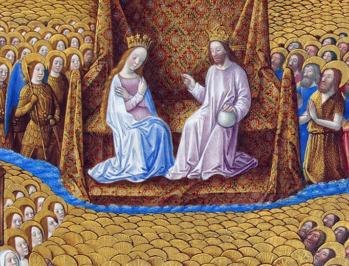 Les Très Riches Heures du duc de Berry, Folio 126r - Paradise - the Musée Condé, Chantilly
Les Très Riches Heures du duc de Berry, Folio 126r - Paradise - the Musée Condé, Chantilly