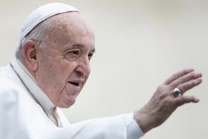 Pope Francis during his weekly General Audience in 2020. Pope Francis during his weekly General Audience in 2020.