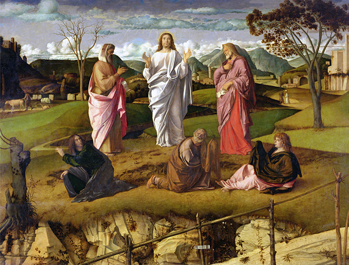 Giovanni Bellini, “The Transfiguration of Christ,” c. 1487 Giovanni Bellini, “The Transfiguration of Christ,” c. 1487