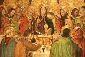 Jaume Huguet, “The Last Supper”, c. 1470