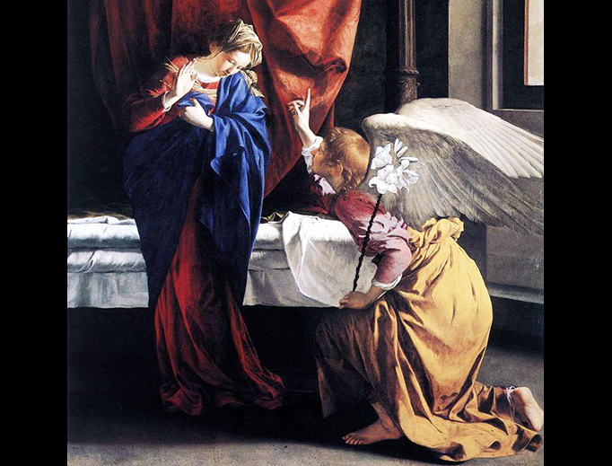 Orazio Gentileschi, “The Annunciation”, ca. 1623 Orazio Gentileschi, “The Annunciation”, ca. 1623