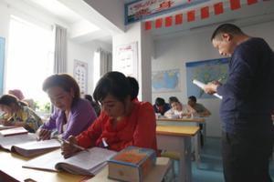 Uygurs learn Chinese language at a reeducation camp in Wensu County, Xinjiang. Uygurs learn Chinese language at a reeducation camp in Wensu County, Xinjiang.