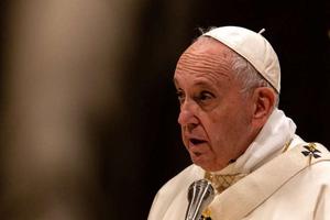 Pope Francis during his Sunday Angelus address, May 12, 2019. Pope Francis during his Sunday Angelus address, May 12, 2019.