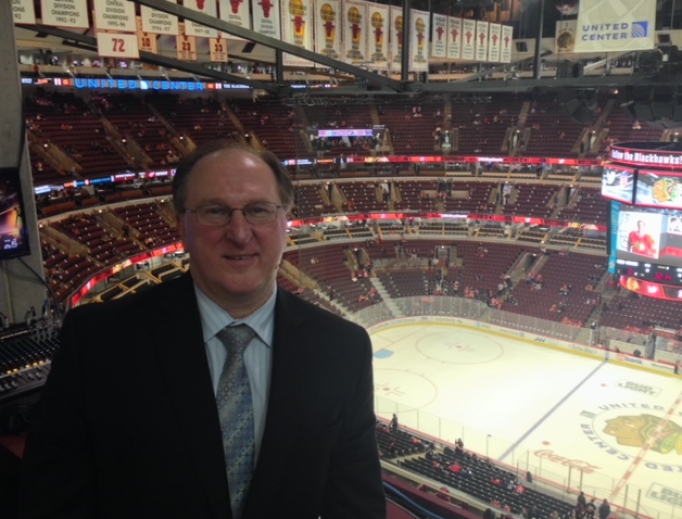 Announcer Ken Kal of the Detroit Red Wings Announcer Ken Kal of the Detroit Red Wings