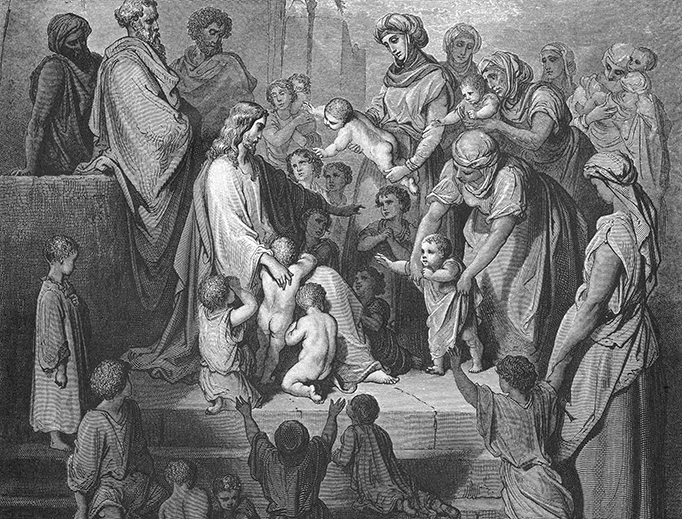 Gustav Doré (1832-1883), “Jesus Blessing the Little Children” Gustav Doré (1832-1883), “Jesus Blessing the Little Children”