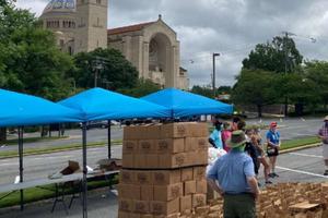 Catholic Charities of the Archdiocese of Washington at the National Shrine on Friday July 10, 2020. Catholic Charities of the Archdiocese of Washington at the National Shrine on Friday July 10, 2020.