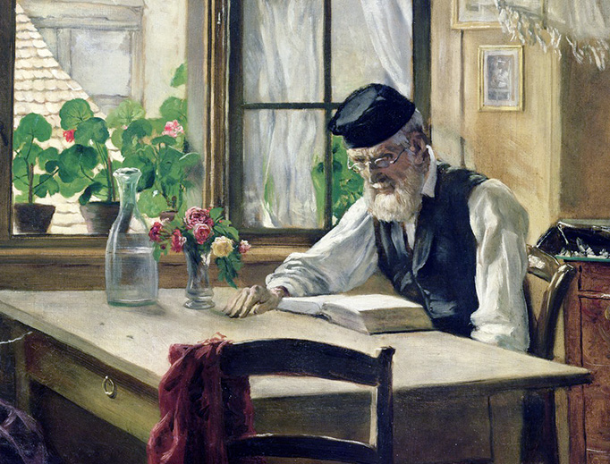 Hans Thoma, “A Peaceful Sunday (detail),” 1876 Hans Thoma, “A Peaceful Sunday (detail),” 1876