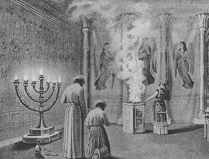 The Shekinah Glory Enters the Tabernacle; illustration from The Bible and Its Story Taught by One Thousand Picture Lessons. Edited by Charles F. Horne and Julius A. Bewer. 1908. The Shekinah Glory Enters the Tabernacle; illustration from The Bible and Its Story Taught by One Thousand Picture Lessons. Edited by Charles F. Horne and Julius A. Bewer. 1908.