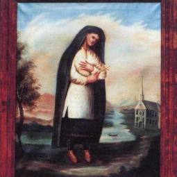 Oldest known portrait of Kateri Tekakwitha, circa 1690 by Father Chauchetière. Oldest known portrait of Kateri Tekakwitha, circa 1690 by Father Chauchetière.