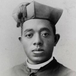 Father Augustine Tolton, also known as Augustus, is pictured in a photo from an undated portrait card. Born into slavery in Missouri, he was ordained a priest April 24, 1886. He served as pastor at St. Joseph Church in Quincy, Ill., and later established St. Monica's Church in Chicago. Father Augustine Tolton, also known as Augustus, is pictured in a photo from an undated portrait card. Born into slavery in Missouri, he was ordained a priest April 24, 1886. He served as pastor at St. Joseph Church in Quincy, Ill., and later established St. Monica's Church in Chicago.