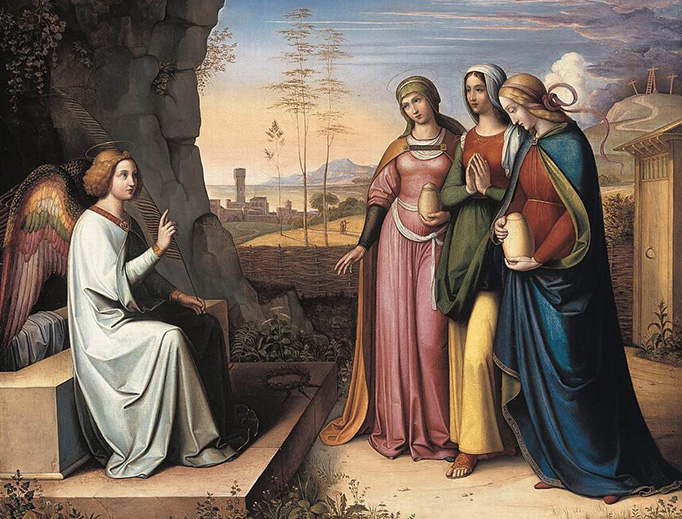 Peter von Cornelius (1783-1867), “The Three Marys at the Tomb” Peter von Cornelius (1783-1867), “The Three Marys at the Tomb”