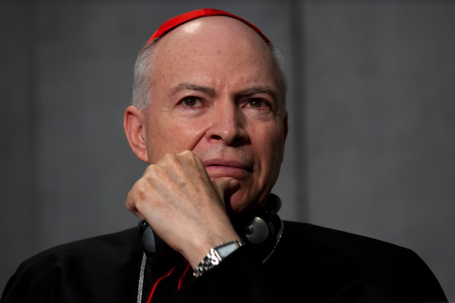 Cardinal Carlos Aguiar Retes at a press briefing on the synod at the Vatican, Oct. 10, 2018. Cardinal Carlos Aguiar Retes at a press briefing on the synod at the Vatican, Oct. 10, 2018.