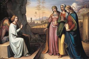 Peter von Cornelius (1783-1867), “The Three Marys at the Tomb” Peter von Cornelius (1783-1867), “The Three Marys at the Tomb”