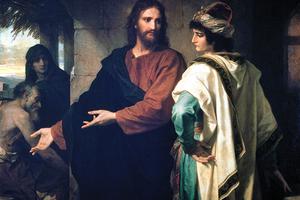 Heinrich Hofmann (1824–1911), “Christ and the Rich Young Man” Heinrich Hofmann (1824–1911), “Christ and the Rich Young Man”