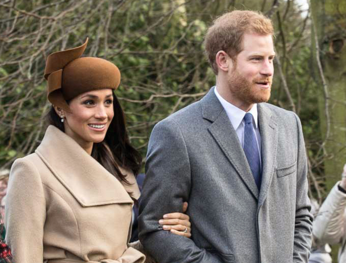Prince Harry and Meghan Markle attend church services at Sandringham on Christmas Day 2017. Prince Harry and Meghan Markle attend church services at Sandringham on Christmas Day 2017.