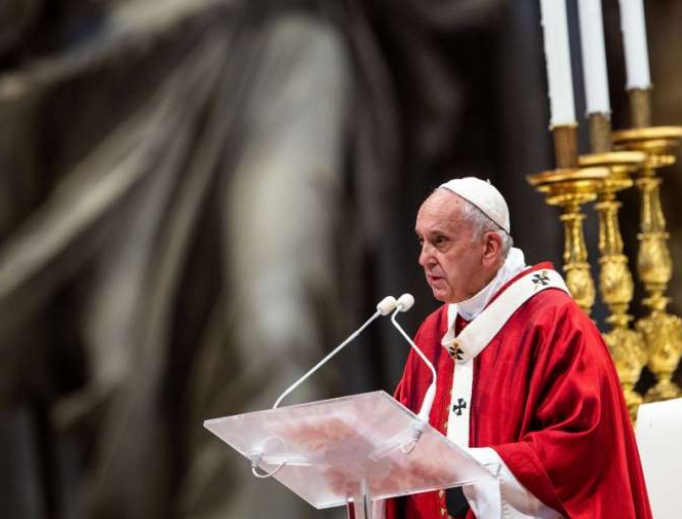 Pope Francis offers Mass on the feast of Sts. Peter and Paul on June 29, 2019. Pope Francis offers Mass on the feast of Sts. Peter and Paul on June 29, 2019.