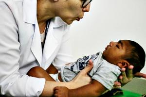 Dr. Stella Guerra performs physical therapy on an infant born with microcephaly at Altino Ventura Foundation on June 2 in Recife, Brazil. Microcephaly is a birth defect linked to the Zika virus, where infants are born with abnormally small heads. A group of health authorities recently called for the Rio 2016 Olympic Games to be postponed or canceled due to the Zika threat, but the World Health Organization rejected the proposal. Dr. Stella Guerra performs physical therapy on an infant born with microcephaly at Altino Ventura Foundation on June 2 in Recife, Brazil. Microcephaly is a birth defect linked to the Zika virus, where infants are born with abnormally small heads. A group of health authorities recently called for the Rio 2016 Olympic Games to be postponed or canceled due to the Zika threat, but the World Health Organization rejected the proposal.