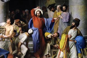 Carl Bloch (1834-1890), “The Cleansing of the Temple” Carl Bloch (1834-1890), “The Cleansing of the Temple”