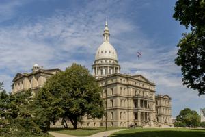 Statehouse of Michigan. Statehouse of Michigan.