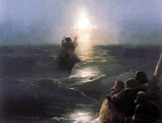 Ivan Aivazovsky (1817-1900), “Walking on Water” Ivan Aivazovsky (1817-1900), “Walking on Water”
