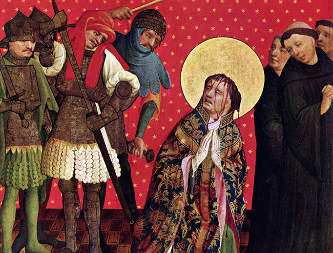 Master Francke, “Saint Thomas of Canterbury” (c. 1424) Master Francke, “Saint Thomas of Canterbury” (c. 1424)