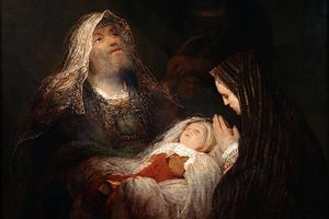 Aert de Gelder, Simeon's Song of Praise, c. 1705 Aert de Gelder, Simeon's Song of Praise, c. 1705