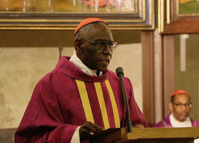 Cardinal Robert Sarah. Cardinal Robert Sarah.