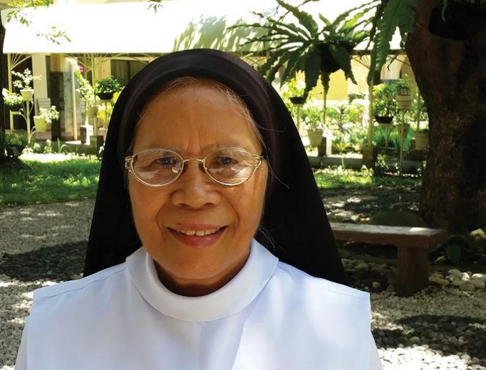 Sister Dorothea Pamplona of the Dominican Sisters of the Most Holy Rosary. Sister Dorothea Pamplona of the Dominican Sisters of the Most Holy Rosary.