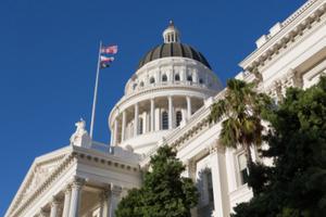 State Capitol dome in Sacramento, California. State Capitol dome in Sacramento, California.