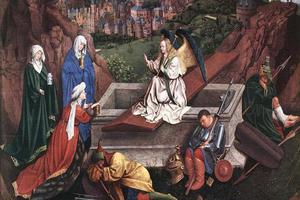 Hubert van Eyck The Three Marys at the Tomb Hubert van Eyck The Three Marys at the Tomb