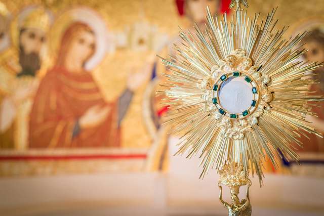 Click on the Bishop James D. Conley of the Diocese of Lincoln, Nebraska: Eucharistic Adoration can Transform Our Church link to read more. Click on the Bishop James D. Conley of the Diocese of Lincoln, Nebraska: Eucharistic Adoration can Transform Our Church link to read more.