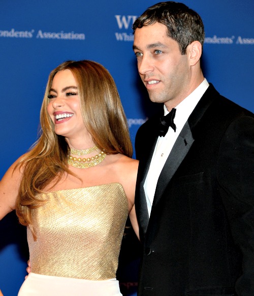 Actress Sofia Vergara and Nick Loeb, shown attending the 100th Annual White House Correspondents' Association Dinner in 2014, are embroiled in a dispute over ownership of frozen embryos the couple conceived via in vitro fertilization.
Actress Sofia Vergara and Nick Loeb, shown attending the 100th Annual White House Correspondents' Association Dinner in 2014, are embroiled in a dispute over ownership of frozen embryos the couple conceived via in vitro fertilization.