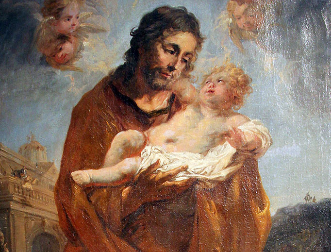 Michael Willman, “St. Joseph With the Child Jesus,” c. 1694 Michael Willman, “St. Joseph With the Child Jesus,” c. 1694
