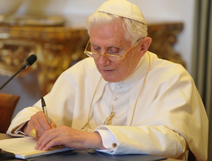 Pope Benedict in 2010 Pope Benedict in 2010