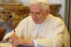 Pope Benedict in 2010