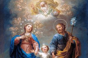 Jerónimo Ezquerra (1660-1733), The Trinity of the Earth Jerónimo Ezquerra (1660-1733), The Trinity of the Earth