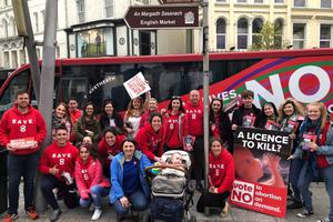 Pro-lifers campaign for a ‘No’ vote in May 25 referendum in Ireland. Pro-lifers campaign for a ‘No’ vote in May 25 referendum in Ireland.