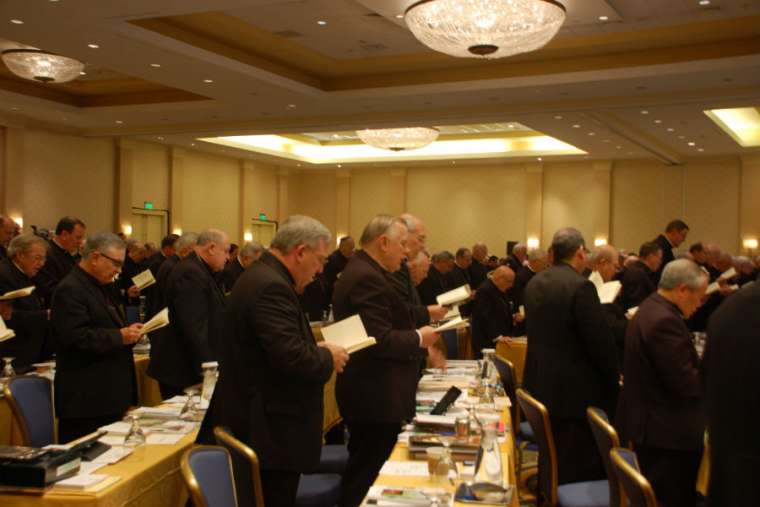 Bishops from across the United States take part in the USCCB’s Fall General Assembly in Baltimore in 2013. Bishops from across the United States take part in the USCCB’s Fall General Assembly in Baltimore in 2013.