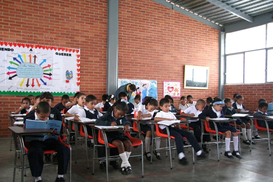 Young students learn virtue-directed skills through the program. Young students learn virtue-directed skills through the program.