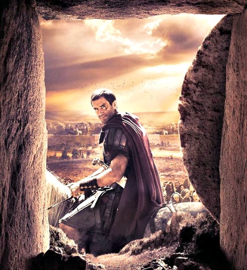 Joseph Fiennes portrays Roman tribune Clavius in Risen. Joseph Fiennes portrays Roman tribune Clavius in Risen.