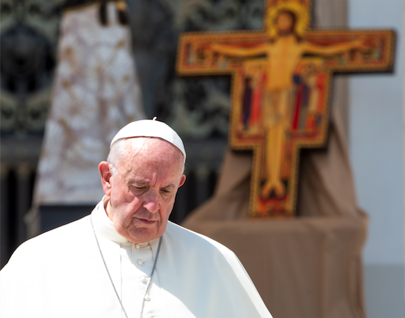 Pope Francis at meeting with young people in St. Peter's Square, Aug. 12, 2018. Pope Francis at meeting with young people in St. Peter's Square, Aug. 12, 2018.